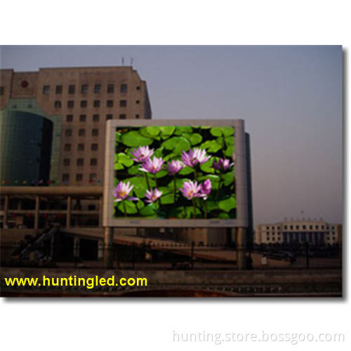 p10 outdoor waterproof led display died cast aluminum cabinet LED outdoor SMD rental display